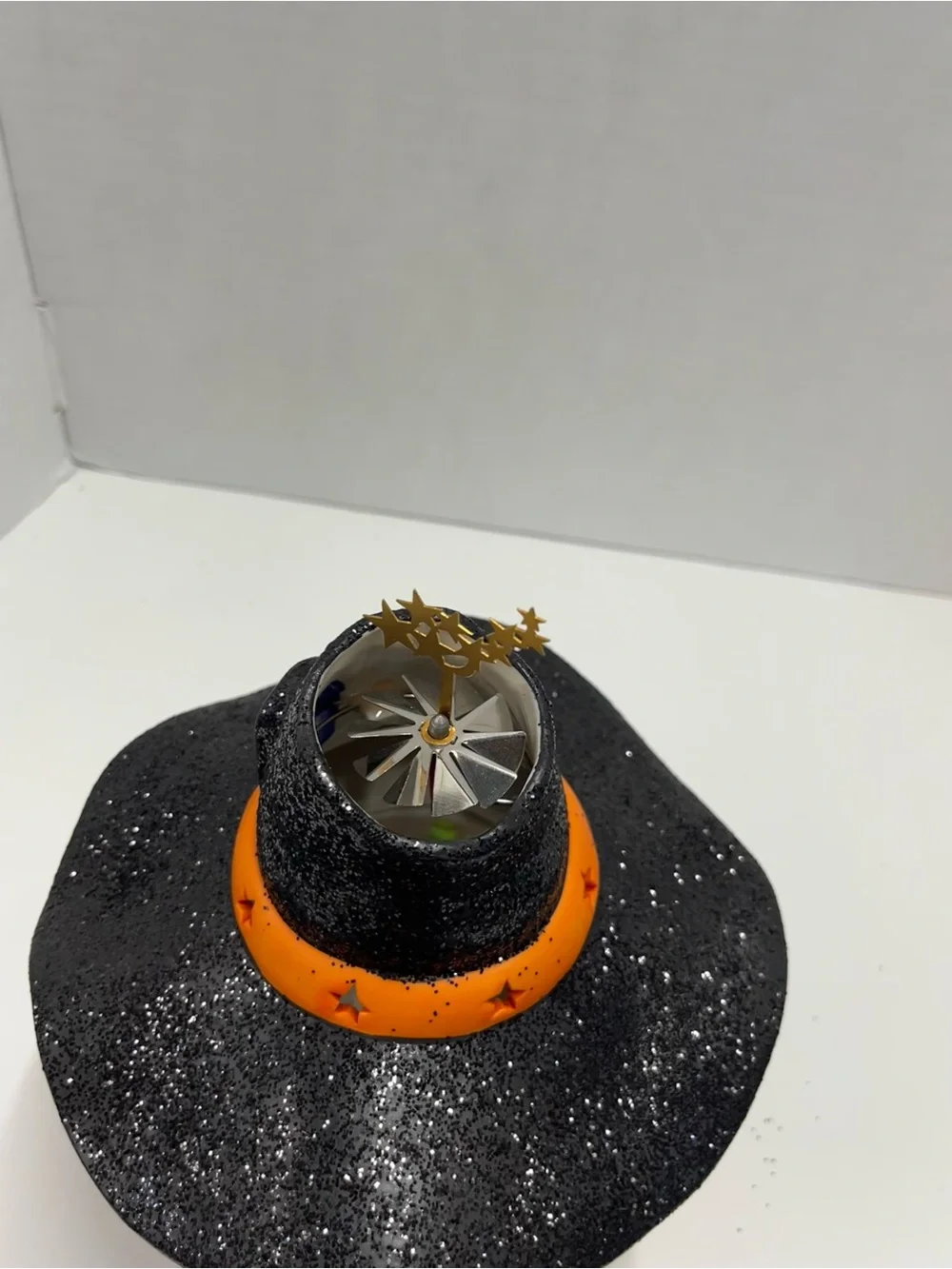 Partylite Pumpkin Witch House Tealight Candle Holder